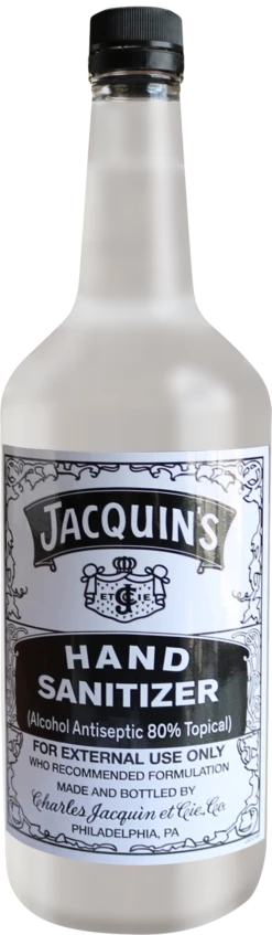 Jacquin's Hand Sanitizer 1l Not For Consumption 80% Alcohol | Wine Library
