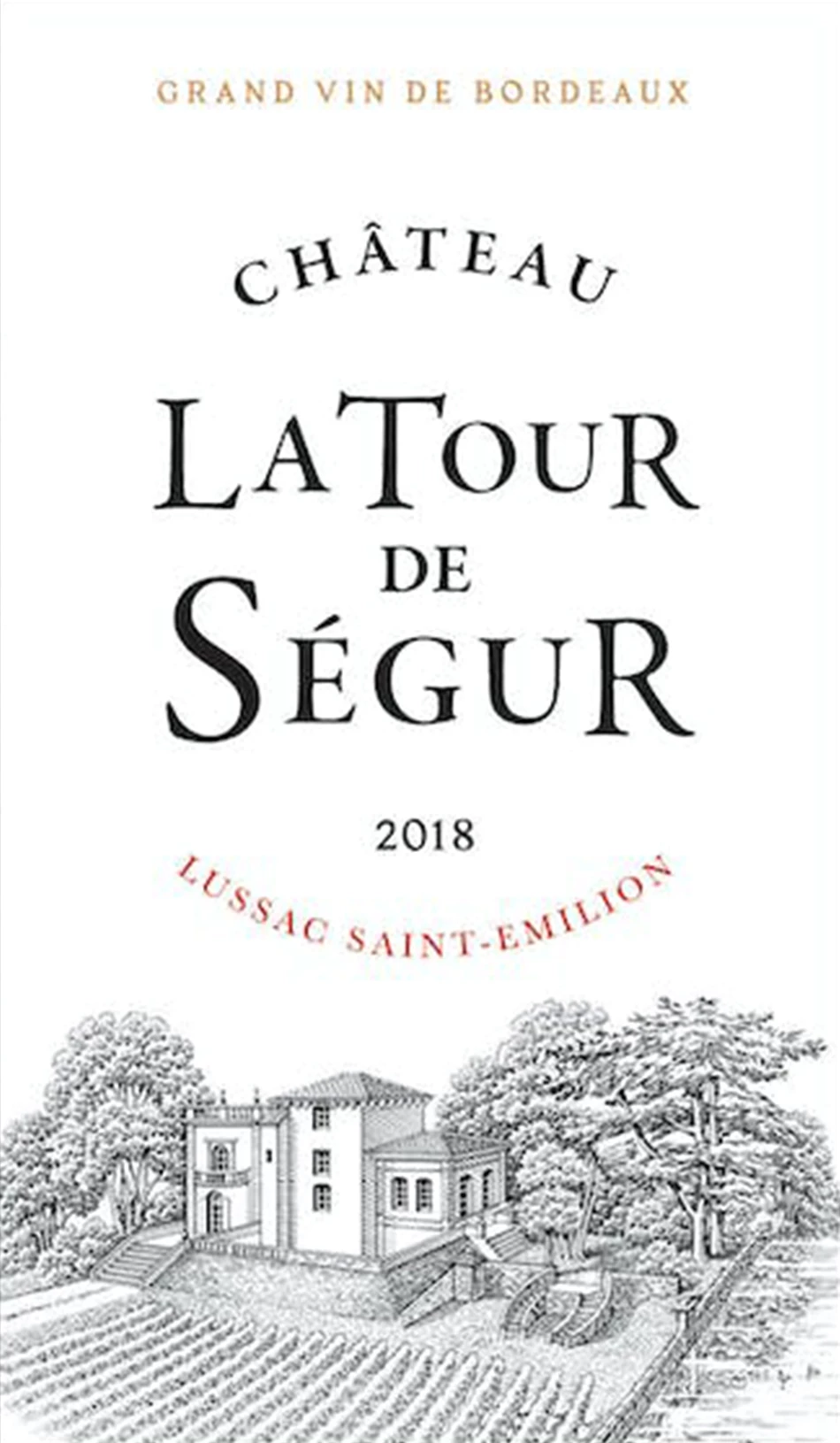 2018 Chateau La Tour De Segur Lussac St Emilion | Wine Library 4 2018 Chateau La Tour De Segur Lussac St Emilion | Wine Library - Image 2