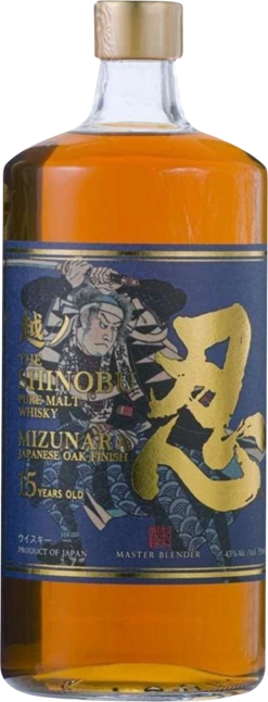 Shinobu 15 Year Old Mizunara Japanese Oak Finish Whisky | Wine Library
