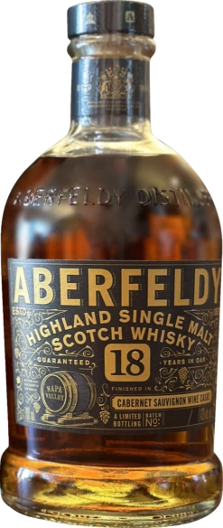 Aberfeldy 18yr Old Limited Edition Napa Cask | Wine Library